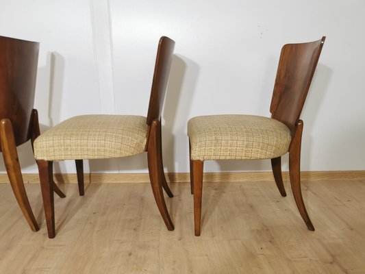 Art Deco Dining Chairs by Jindrich Halabala, Set of 4-QJA-1196009