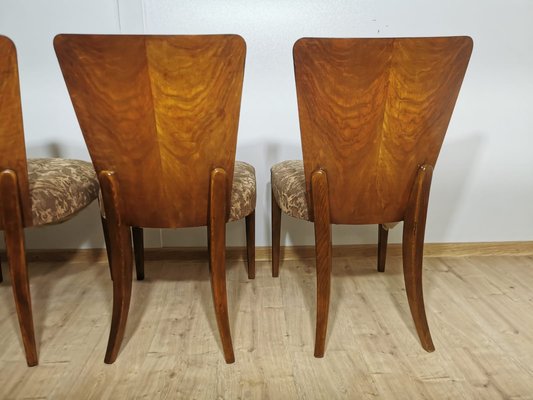 Art Deco Dining Chairs by Jindrich Halabala, Set of 4-QJA-1183319