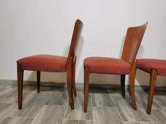 Art Deco Dining Chairs by Jindrich Halabala, Set of 4-QJA-1317788