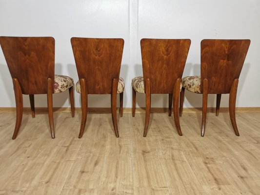 Art Deco Dining Chairs by Jindrich Halabala, Set of 4-QJA-1196010