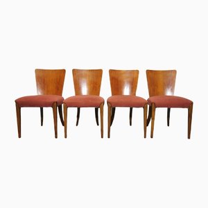 Art Deco Dining Chairs by Jindrich Halabala, Set of 4-QJA-1317788