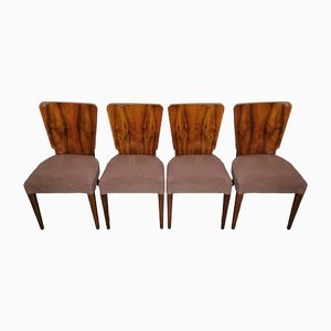 Art Deco Dining Chairs by Jindrich Halabala, Set of 4-QJA-1317835