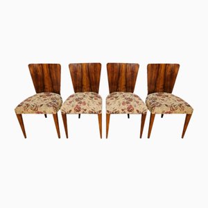 Art Deco Dining Chairs by Jindrich Halabala, Set of 4-QJA-1196010