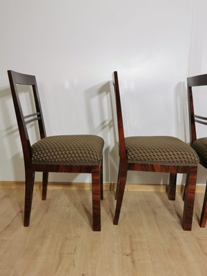 Art Deco Dining Chairs, Set of 4-QJA-1196015