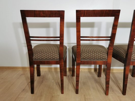 Art Deco Dining Chairs, Set of 4-QJA-1196015