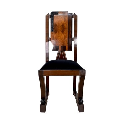 Art Deco Dining Chairs, Set of 4-TCS-1805226