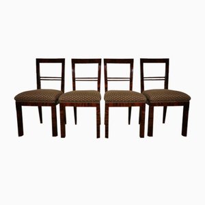 Art Deco Dining Chairs, Set of 4-QJA-1196015