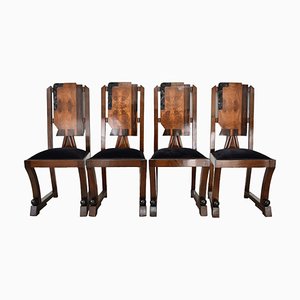 Art Deco Dining Chairs, Set of 4-TCS-1805226