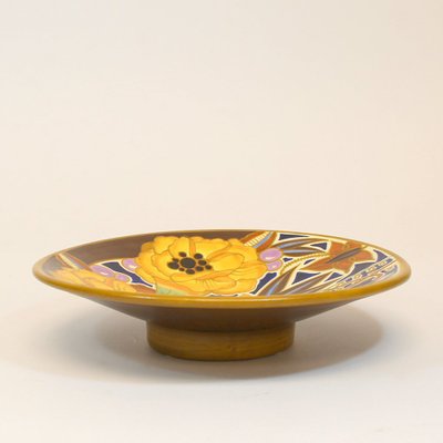 Art Deco Dish by Leon Delfaut for Boch Frères, 1940s-NE-674601