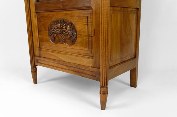 Art Deco Display Cabinet in Walnut, 1920-XNH-1804554