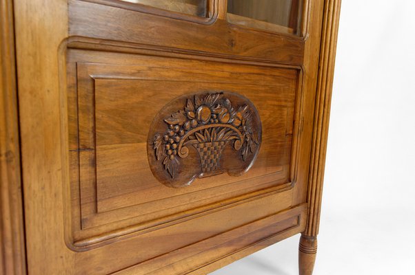 Art Deco Display Cabinet in Walnut, 1920-XNH-1804554