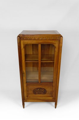 Art Deco Display Cabinet in Walnut, 1920-XNH-1804554