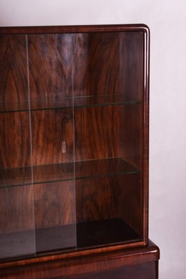 Art Deco Display Cabinet in Walnut, 1930s-WHY-1780359