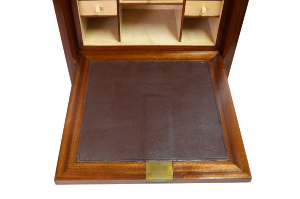 Art Deco Dominique Secretary Desk with Keyhole in the Fitting, 1930s-CXC-1749585