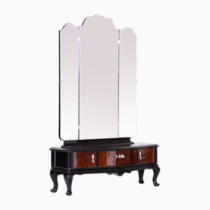 Art Deco Dressing Mirror in Walnut, 1920s-WHY-1780354