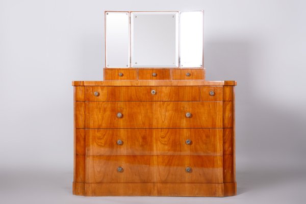 Art Deco Dressing Table with Mirror, 1920s-WHY-1768424