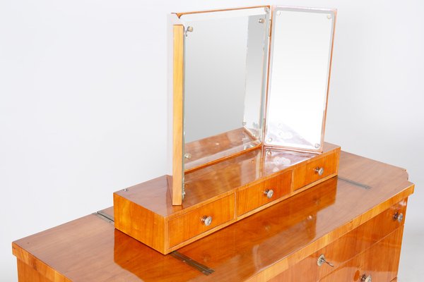 Art Deco Dressing Table with Mirror, 1920s-WHY-1768424