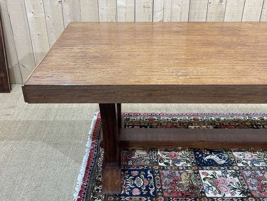 Art Deco Extendable Mahogany Dining Table-QYF-1811680