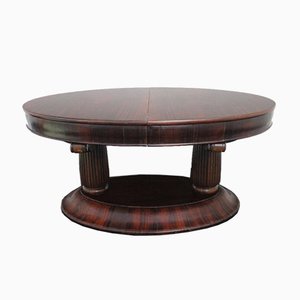 Art Deco Extendable Rosewood Dining Table, 1920s-IJR-769292