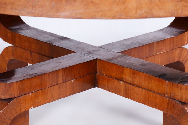 Art Deco Extendable Walnut Dining Table attributed to Halabala for Up Závody, Czech, 1920s-WHY-1732065