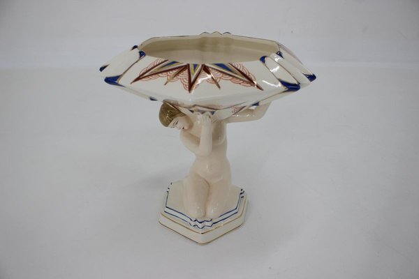 Art Deco Figural Table Bowl, 1930s-TZ-828879