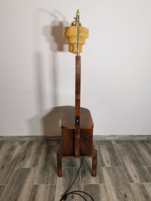 Art Deco Floor Lamp attributed Jindrich Halabala, 1930s-QJA-1824591