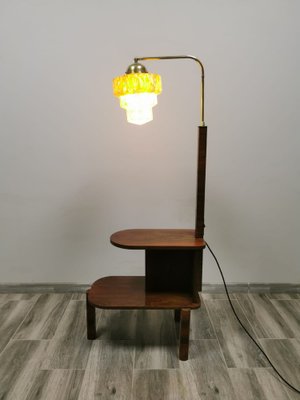 Art Deco Floor Lamp attributed Jindrich Halabala, 1930s-QJA-1824591