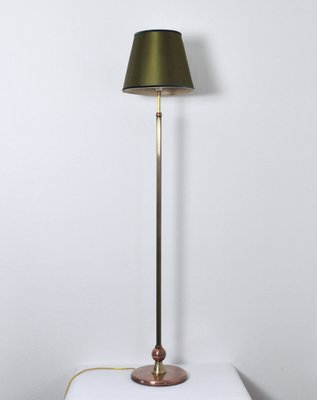 Art Deco Floor Lamp in Brass and Copper-HPQ-1178582