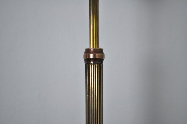 Art Deco Floor Lamp in Brass and Copper-HPQ-1178582