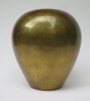 Art Deco Flower Vase in Brass from WMF Ikora-EY-1336840