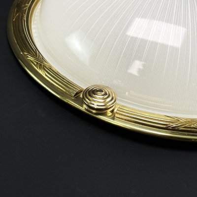 Art Deco Flush Mount attributed to Holophane, 1930s-JUZ-1769303