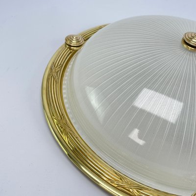 Art Deco Flush Mount attributed to Holophane, 1930s-JUZ-1769303