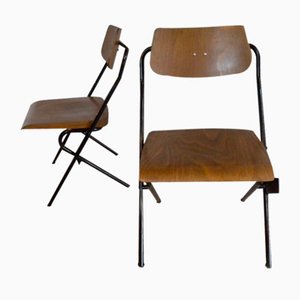 Art Deco Folding Chairs from Drabert, 1930s, Set of 2-FEO-1784332