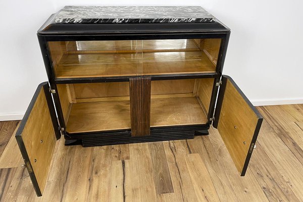 Art Deco French Chest of Drawers with Display Case-VMP-1166895