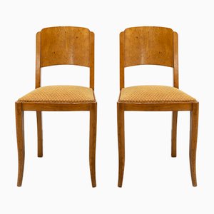 Art Deco French Dining Chairs, 1930s, Set of 4-UJE-663467