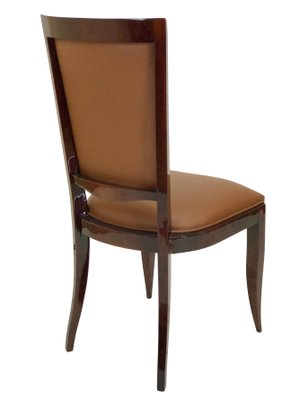 Art Deco French Dining Chairs, 1930s, Set of 6-CXC-583848