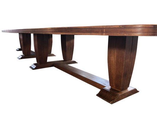 ART Deco French Dining Table, 1930s-CXC-693345