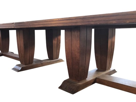 ART Deco French Dining Table, 1930s-CXC-693345