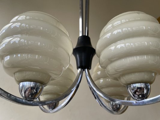 Art Deco French Hanging Lamp, 1930-OFB-1801385