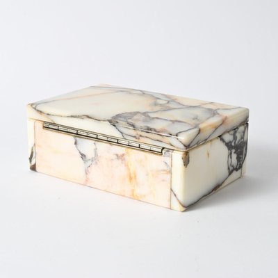 Art Deco French Marble Box, 1930s-IXK-845555