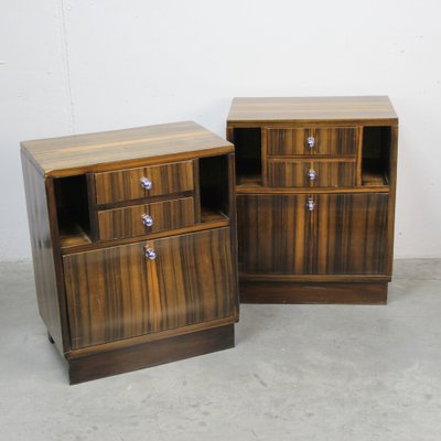 Art Deco French Nightstands, Set of 2-NE-1801455