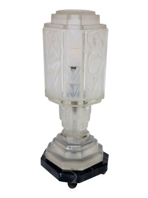 Art Déco French Table Lamp by Hettier Vincent, 1930s-CXC-1229055