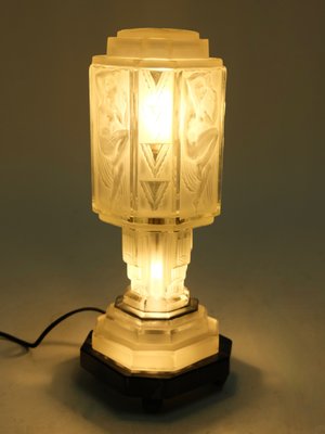 Art Déco French Table Lamp by Hettier Vincent, 1930s-CXC-1229055