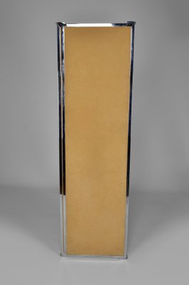 Art Deco French Triptych Mirror in Leather from Coco Chanel Workshop, 1930-XNH-1816674