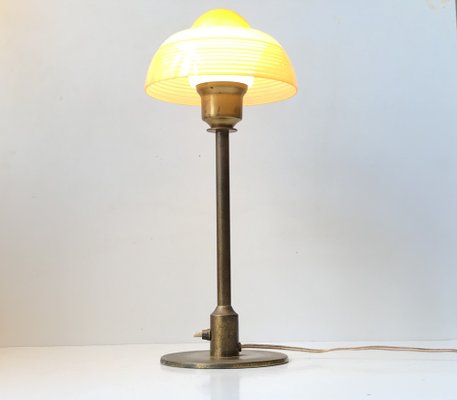 Art Deco Fried Egg Table Lamp from Fog & Mørup, 1930s-LCR-990517