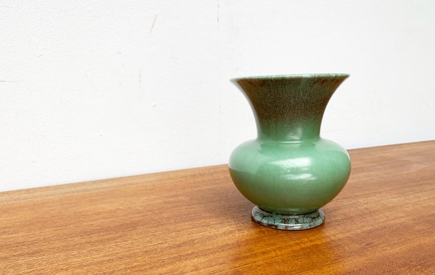 Art Deco German Ceramic Vase from Jasba, 1940s-UAH-1608132