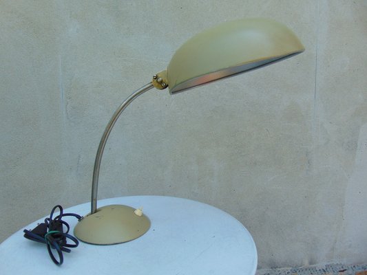 Art Deco German Metal Table Lamp, 1930s-CAQ-1332357