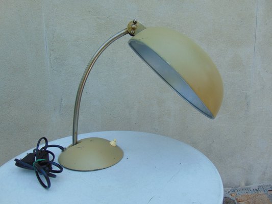 Art Deco German Metal Table Lamp, 1930s-CAQ-1332357