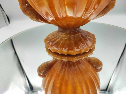 Art Deco Glass Cake Stand from United Glassware STS Abel, 1930s-CAQ-1293563