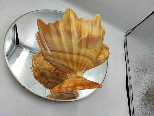 Art Deco Glass Cake Stand from United Glassware STS Abel, 1930s-CAQ-1191243